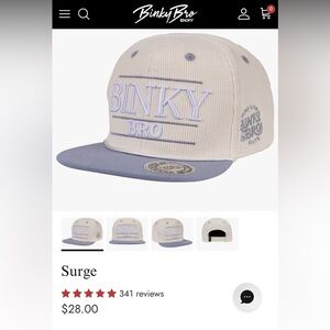 Toddler Binky Bro “Surge” Corduroy Corded SnapBack Hat